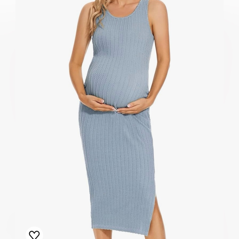 EUC Rib Knit Maternity Dress